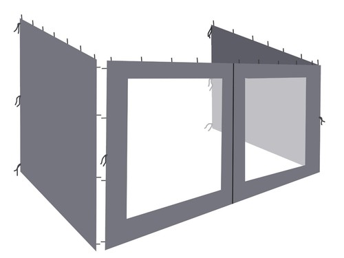 Curtains for wall tent - for,