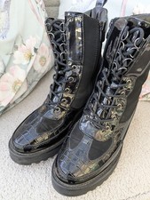 Gorgeous Black Suede, Patent
