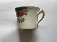 2X English Tea Cups VINTAGE Floral Pattern Elegant Fine Dining Bundle Of 2  Rare