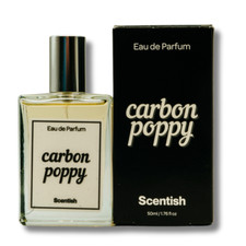 Perfume Fragrance Carbon Poppy Pepper Jasmine Coffee Luxury Scent 50ml Scentish