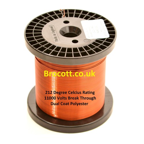 Enamelled copper wire 34awg - 34awg, to