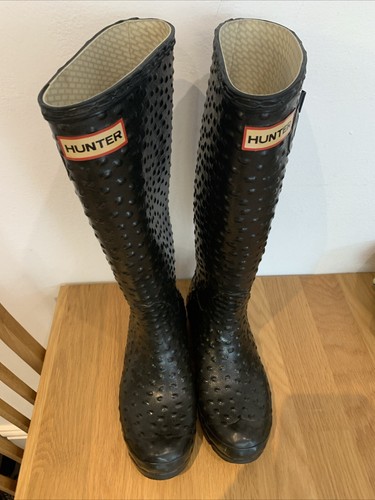 Hunter wellies black carnaby - hunter,