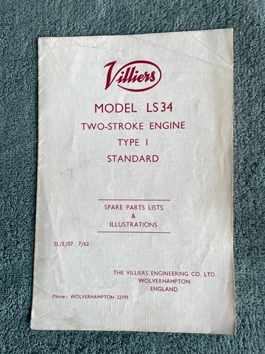 Villiers js34 type standard - type, 1