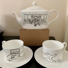 Pete McKee ceramic tea set -
