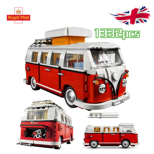 1332pcs camper van bus - camper, model