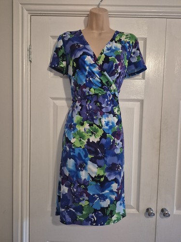 Blue green lined occasion - blue,