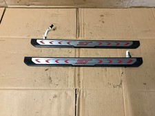 FORD FIESTA MK7.5 ST180 ST INNER SILL TRIMS SCUFF KICK GUARDS INSIDE DOOR LIGHTS