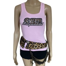Egg x Babymetalclub Pink Tank top estimate size XS gyaru japan korea collab