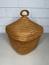 Vintage Woven Wicker Ice