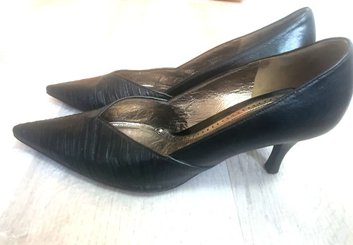 Gabor black heels leather - gabor,
