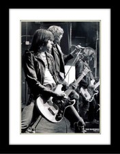 RAMONES Johnny Ramone Punk Vintage style  Poster Mounted Framed  FREE POST