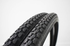 NEW PAIR - GOLDEN BOY BICYCLE TYRES - 27 X 1 1/4"