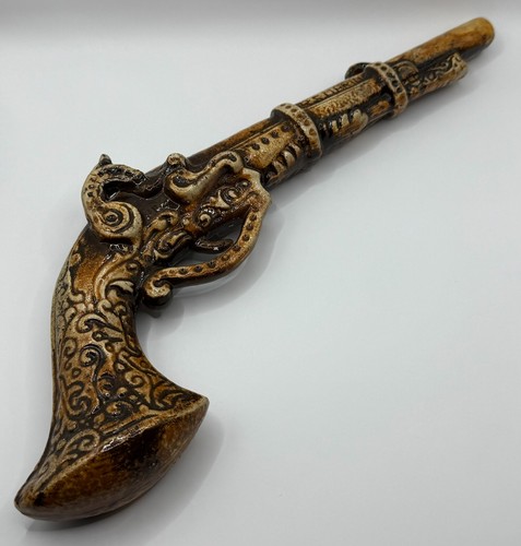 Vintage ceramic pistol - vintage,