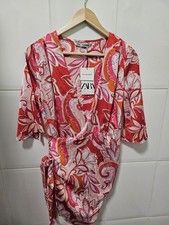 ZARA The Carla Dress NWT Pink