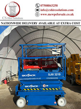 2012 Skyjack SJ3219 7.8m Scissor Lift Access Platform MEWP (Genie, JLG)