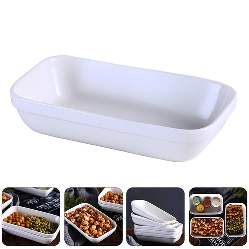 1pc ceramic rectangular - 1pc, plate