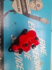 New Nissin Twin Piston Front Brake Caliper Red
