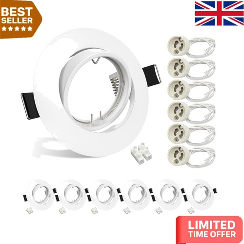 Elegant pack gu10 downlights - elegant, 6-pack
