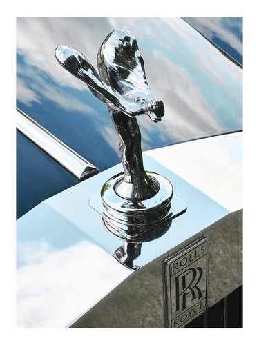 Rolls royce emblem art - art, poster
