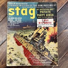 Stag Magazine US Pulp Sleaze - May 1963 - Private Party Girls & War Stories Etc