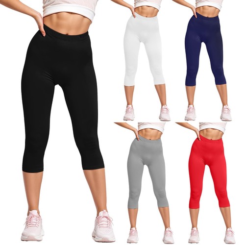 Women ladies cropped capri - 3/4,