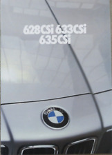BMW 6 Series 628CSi 633CSi 635CSi E24 Brochure Booklet from 2/1980, 46 pages