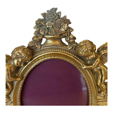 Vintage style oval portrait