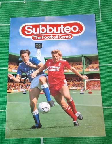 Subbuteo football game