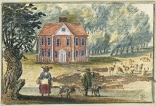 Country House In Landscape