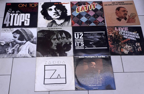 Rock vinyl 11x collection - vinyl,