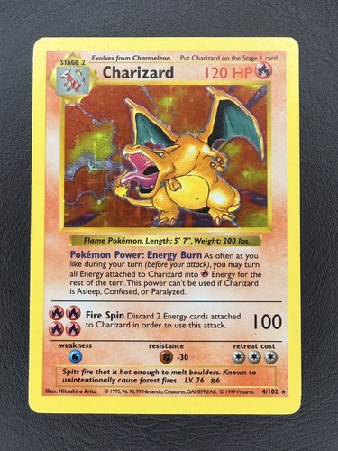Pokémon base set charizard - pokémon,