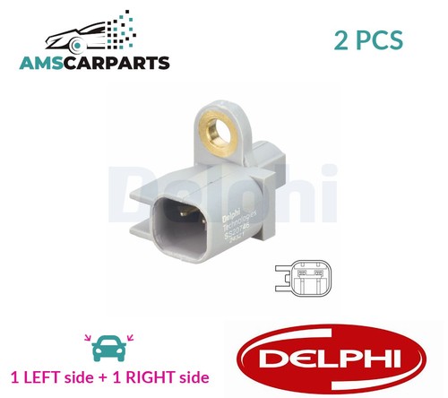 Abs wheel speed sensor pair - wheel,