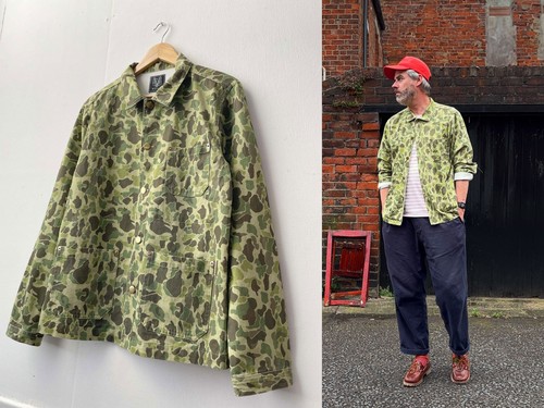 Camo hunter chore jacket - camo,