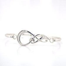 Silver Ortak Liberty Bangle (Never worn, with original box)