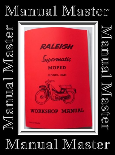 Raleigh rm5 supermatic moped - raleigh,