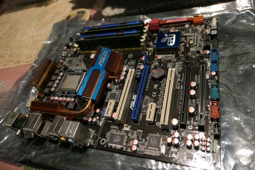 Asus p5q motherboard p45 - p5q-e,