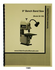Delta 9" Bench Band Saw 28-150