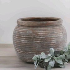 Large Ceramic Rustic Plant Pot