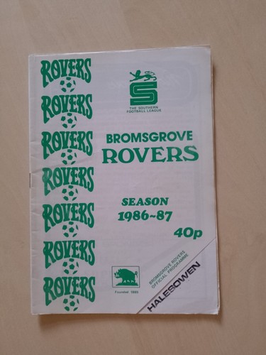 Bromsgrove rovers halesowen - bromsgrove,