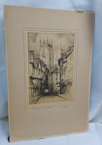 York minster vintage picture - minster,