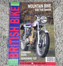 Rare march 1992 british - march, bike