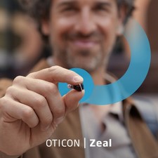 Oticon Zeal in the ear