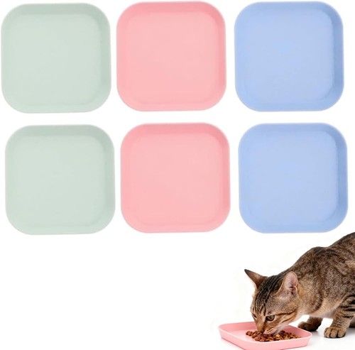 6pcs kitten food - kitten, bowls