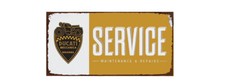 DUCATI SERVICE Retro Metal Sign KITCHEN SHED GARAGE