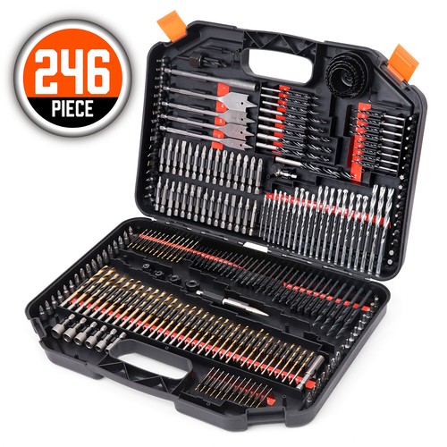 246pcs drill bit set - drill,