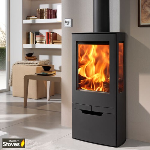 Wood burning multifuel stove - wood,
