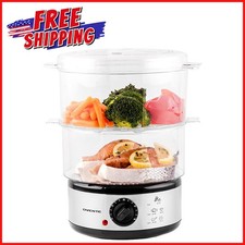 2-TIER ELECTRIC FOOD STEAMER