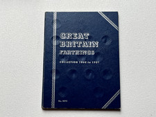 Empty Whitman Folder 9675 Farthings Collection 1860 to 1901
