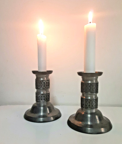Vintage candle stick holder - vintage,