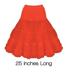 25" Long Vintage Soft Net 50s